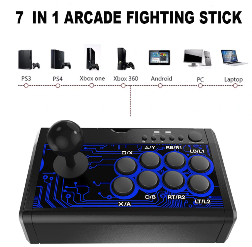 Τεχνολογία :: Gaming :: DOBE 7 in 1 arcade fighting stick